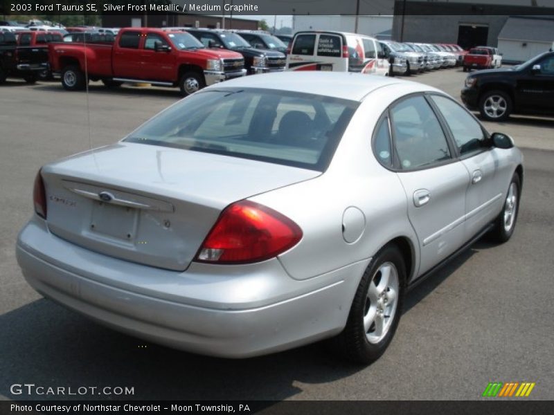 Silver Frost Metallic / Medium Graphite 2003 Ford Taurus SE