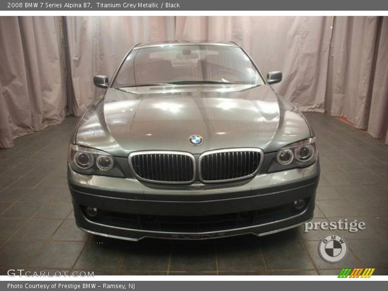 Titanium Grey Metallic / Black 2008 BMW 7 Series Alpina B7