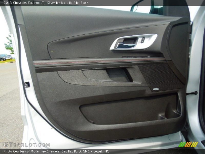 Silver Ice Metallic / Jet Black 2013 Chevrolet Equinox LT