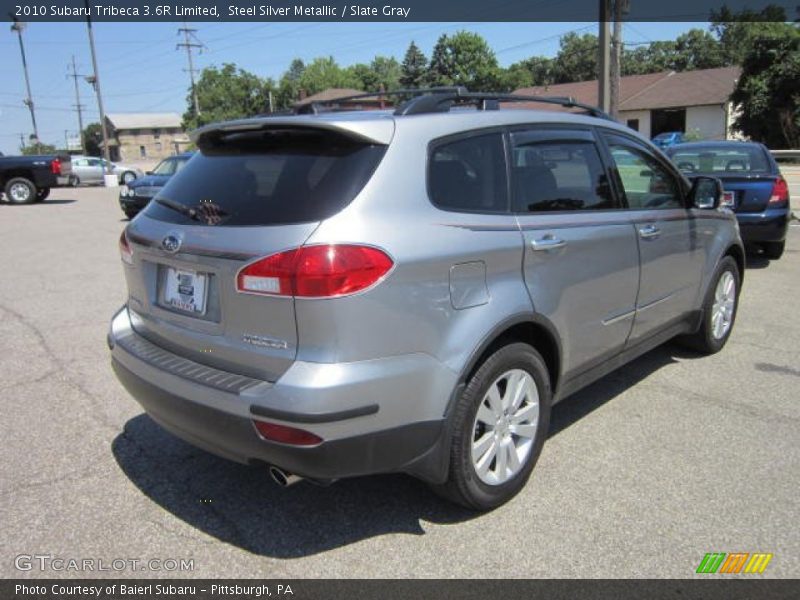 Steel Silver Metallic / Slate Gray 2010 Subaru Tribeca 3.6R Limited