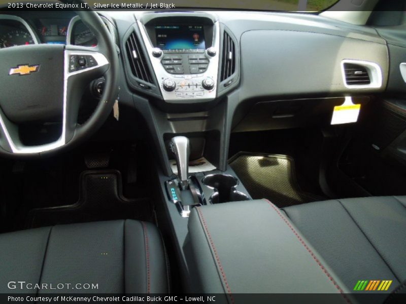 Silver Ice Metallic / Jet Black 2013 Chevrolet Equinox LT