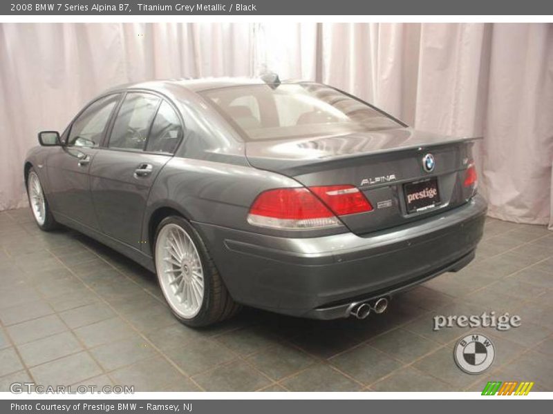 Titanium Grey Metallic / Black 2008 BMW 7 Series Alpina B7