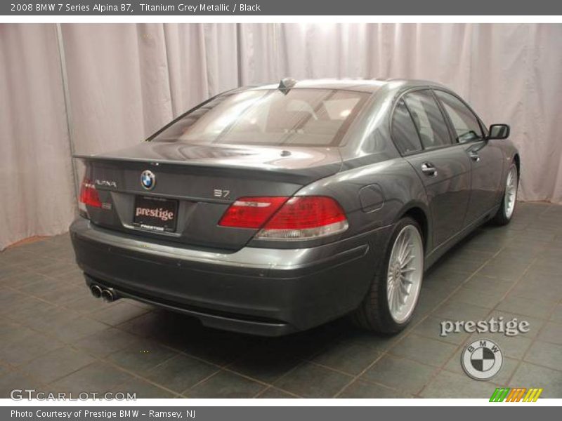 Titanium Grey Metallic / Black 2008 BMW 7 Series Alpina B7