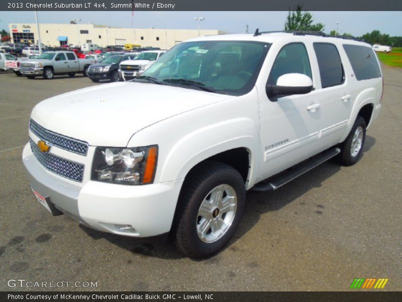 Summit White / Ebony 2013 Chevrolet Suburban LT 4x4