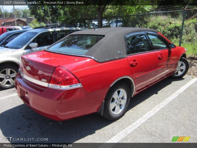 Precision Red / Ebony Black 2007 Chevrolet Impala LT