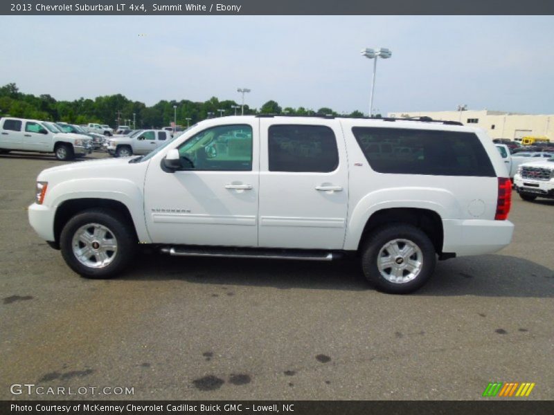 Summit White / Ebony 2013 Chevrolet Suburban LT 4x4