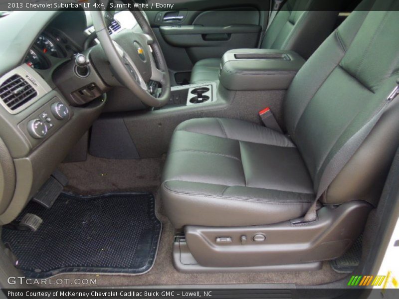 Summit White / Ebony 2013 Chevrolet Suburban LT 4x4