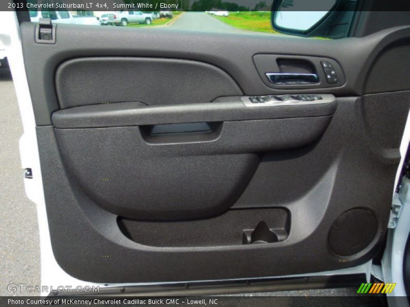 Summit White / Ebony 2013 Chevrolet Suburban LT 4x4