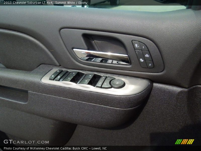 Summit White / Ebony 2013 Chevrolet Suburban LT 4x4