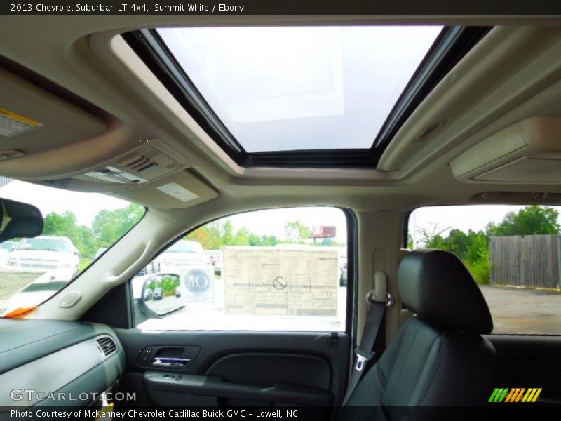 Summit White / Ebony 2013 Chevrolet Suburban LT 4x4
