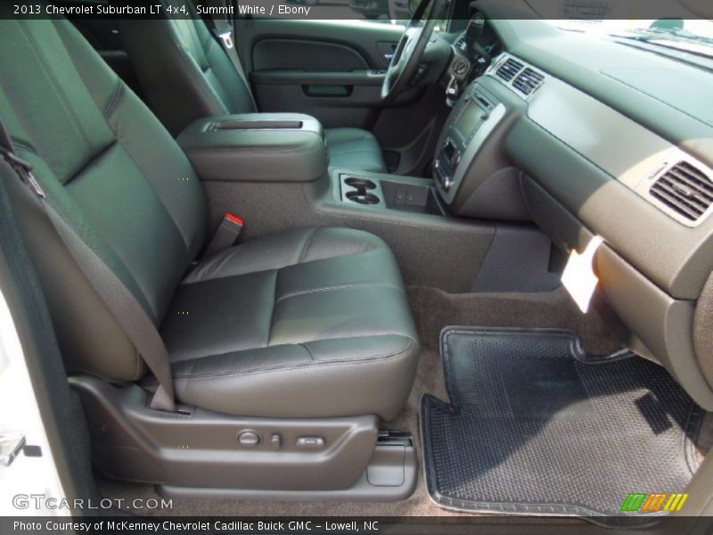 Summit White / Ebony 2013 Chevrolet Suburban LT 4x4
