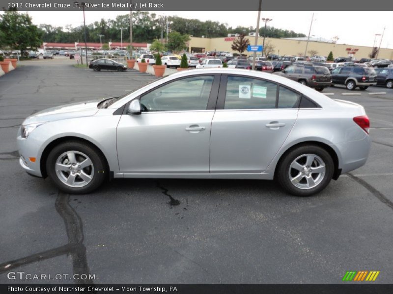 Silver Ice Metallic / Jet Black 2012 Chevrolet Cruze LT