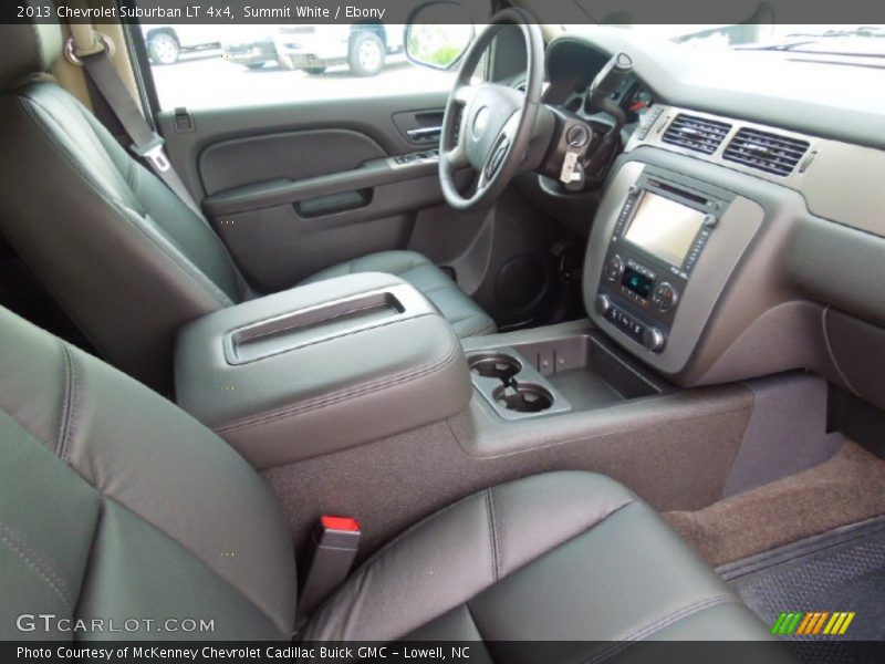 Summit White / Ebony 2013 Chevrolet Suburban LT 4x4