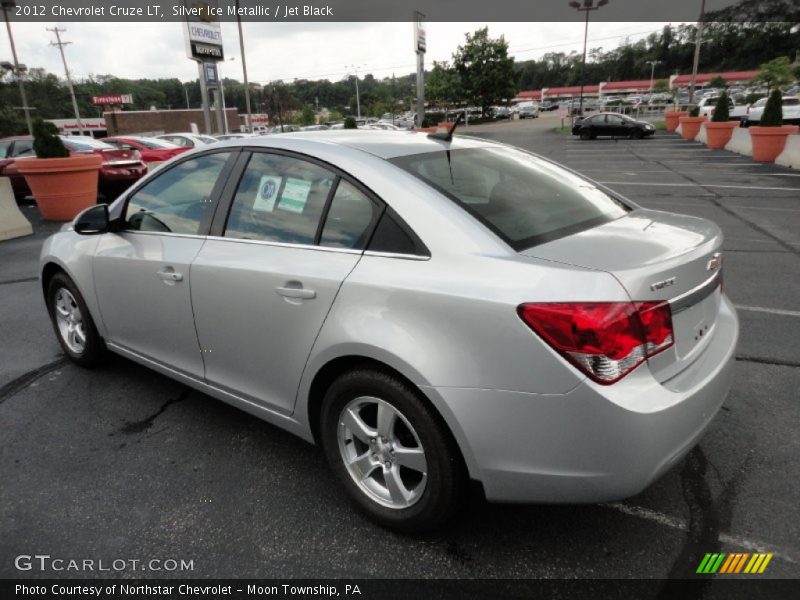 Silver Ice Metallic / Jet Black 2012 Chevrolet Cruze LT