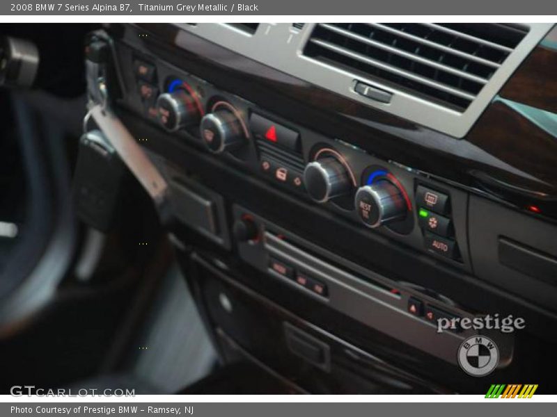 Titanium Grey Metallic / Black 2008 BMW 7 Series Alpina B7
