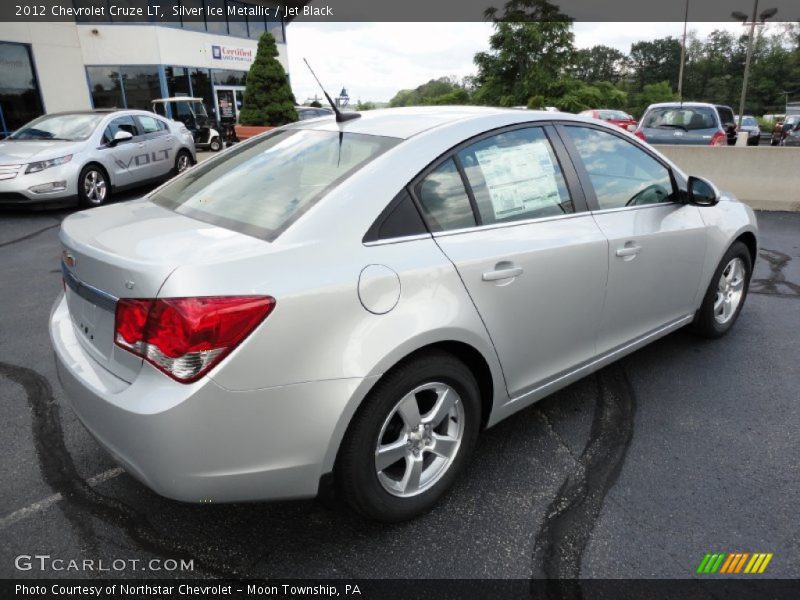 Silver Ice Metallic / Jet Black 2012 Chevrolet Cruze LT