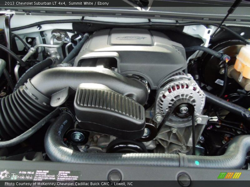 Summit White / Ebony 2013 Chevrolet Suburban LT 4x4