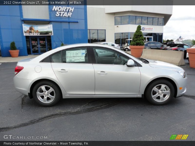 Silver Ice Metallic / Jet Black 2012 Chevrolet Cruze LT