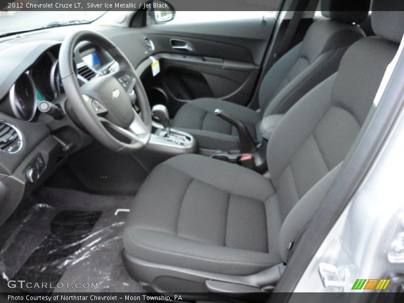 Silver Ice Metallic / Jet Black 2012 Chevrolet Cruze LT