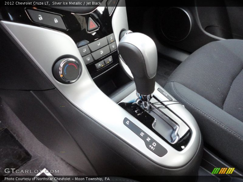 Silver Ice Metallic / Jet Black 2012 Chevrolet Cruze LT