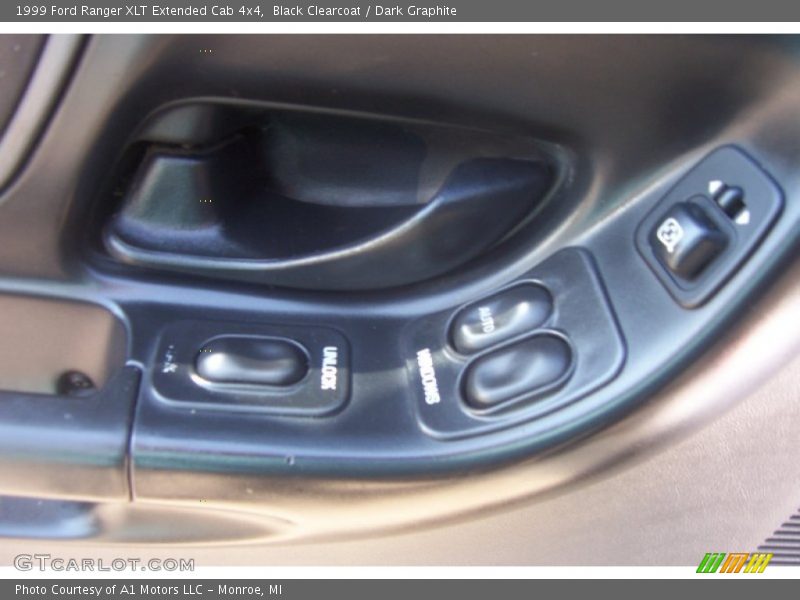 Black Clearcoat / Dark Graphite 1999 Ford Ranger XLT Extended Cab 4x4