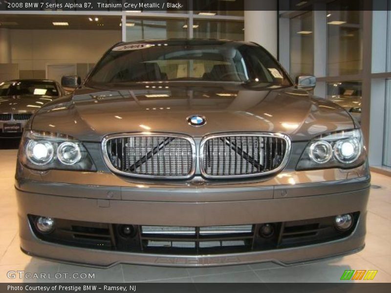 Titanium Grey Metallic / Black 2008 BMW 7 Series Alpina B7