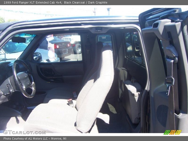 Black Clearcoat / Dark Graphite 1999 Ford Ranger XLT Extended Cab 4x4