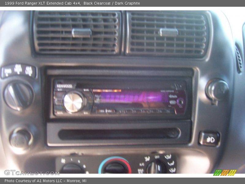 Black Clearcoat / Dark Graphite 1999 Ford Ranger XLT Extended Cab 4x4