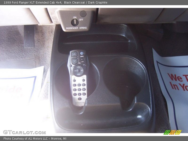 Black Clearcoat / Dark Graphite 1999 Ford Ranger XLT Extended Cab 4x4