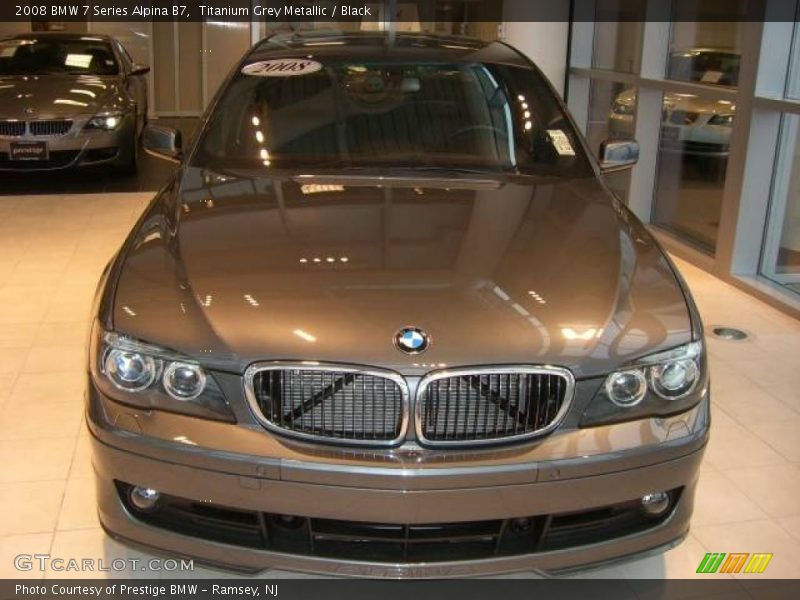 Titanium Grey Metallic / Black 2008 BMW 7 Series Alpina B7