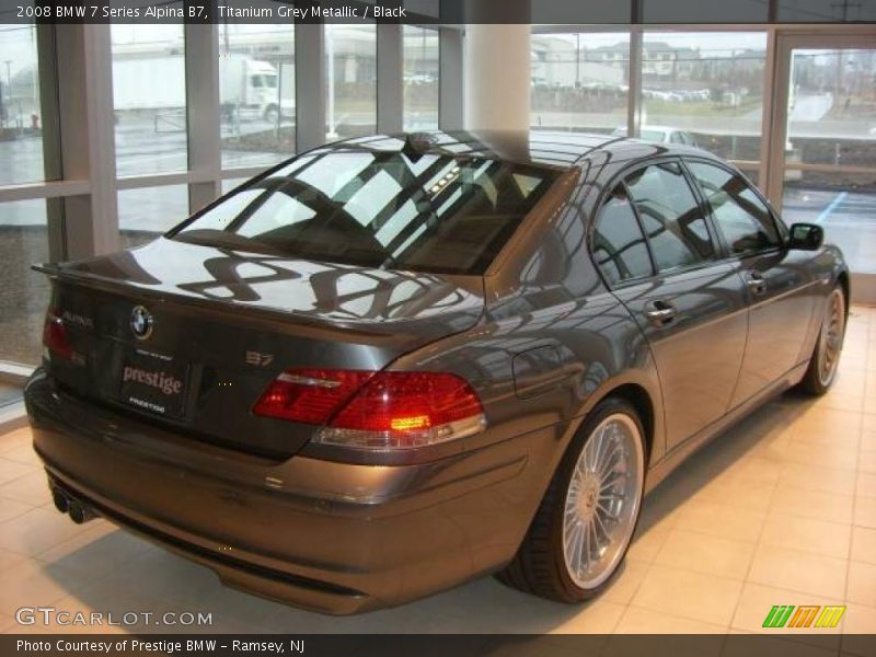 Titanium Grey Metallic / Black 2008 BMW 7 Series Alpina B7