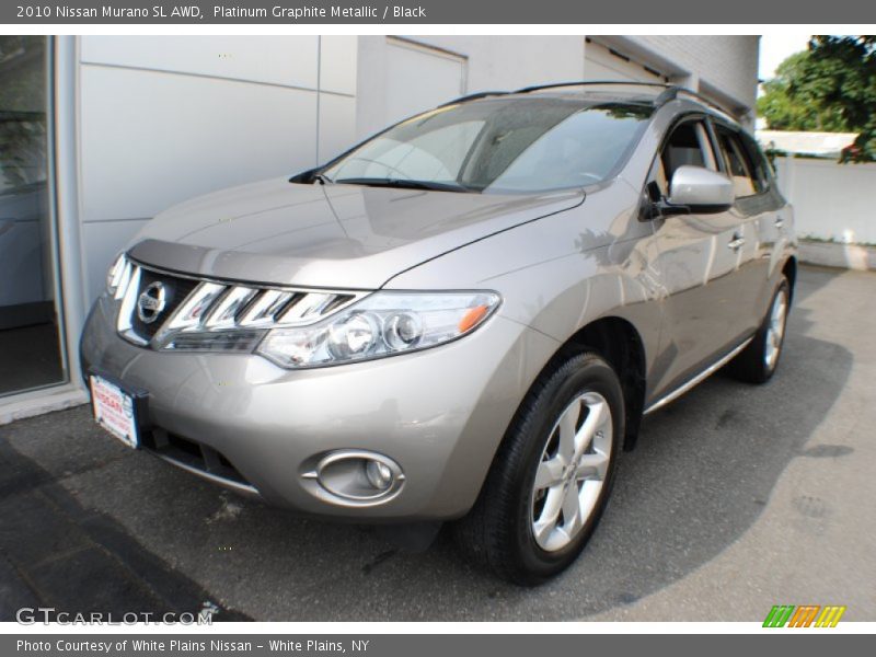 Platinum Graphite Metallic / Black 2010 Nissan Murano SL AWD