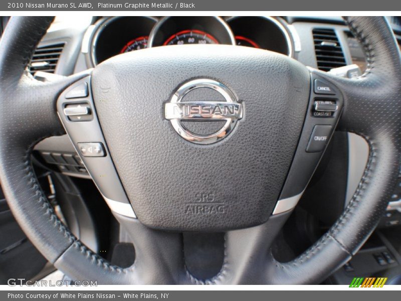 Platinum Graphite Metallic / Black 2010 Nissan Murano SL AWD