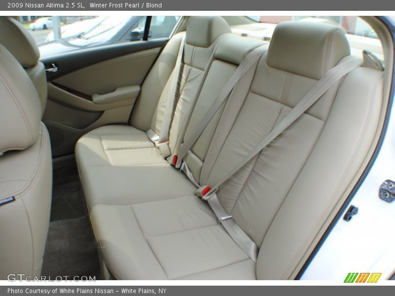 Winter Frost Pearl / Blond 2009 Nissan Altima 2.5 SL