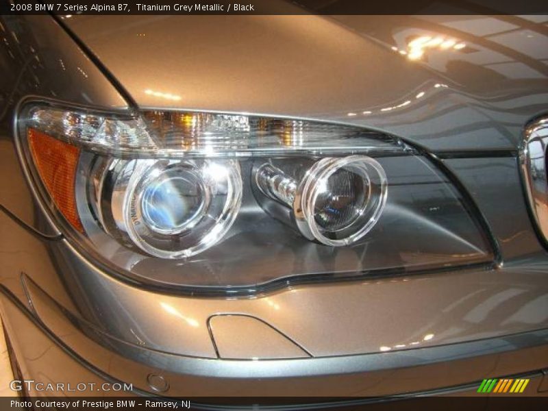 Titanium Grey Metallic / Black 2008 BMW 7 Series Alpina B7