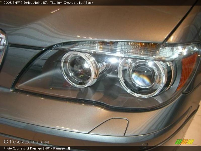 Titanium Grey Metallic / Black 2008 BMW 7 Series Alpina B7
