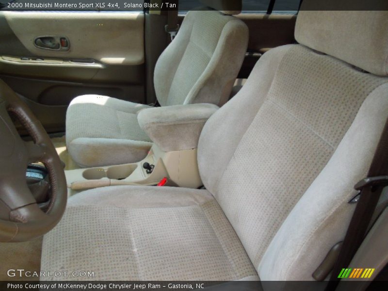 Solano Black / Tan 2000 Mitsubishi Montero Sport XLS 4x4