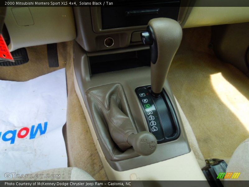  2000 Montero Sport XLS 4x4 4 Speed Automatic Shifter