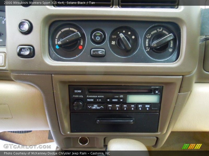 Controls of 2000 Montero Sport XLS 4x4