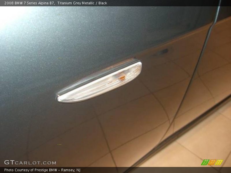 Titanium Grey Metallic / Black 2008 BMW 7 Series Alpina B7
