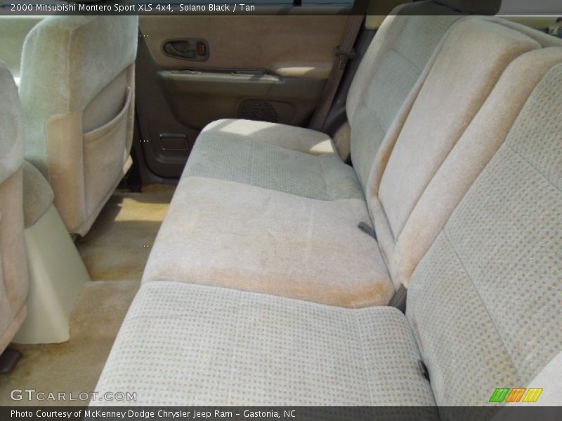 Solano Black / Tan 2000 Mitsubishi Montero Sport XLS 4x4