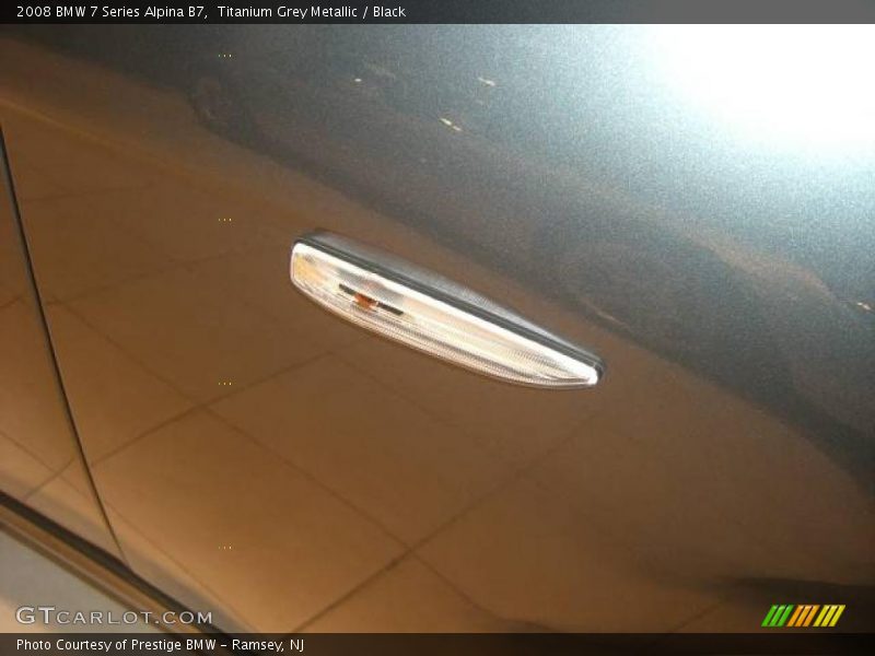 Titanium Grey Metallic / Black 2008 BMW 7 Series Alpina B7