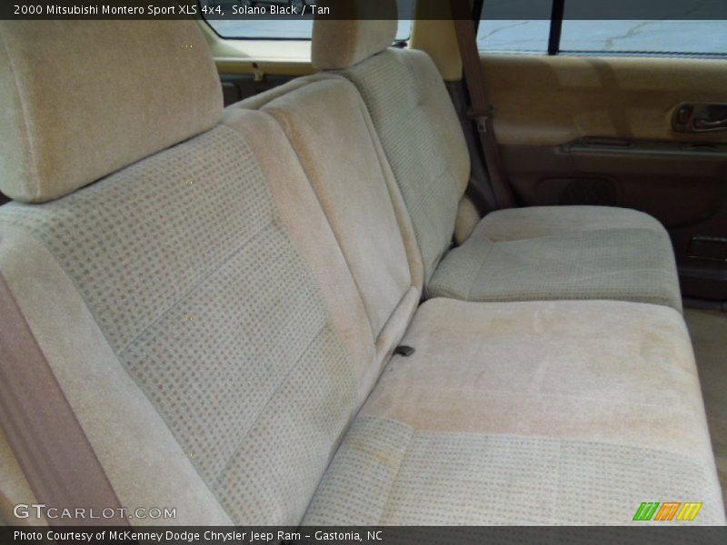 Solano Black / Tan 2000 Mitsubishi Montero Sport XLS 4x4