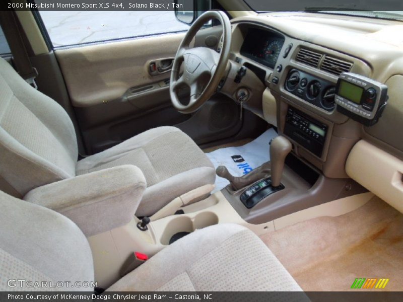 Solano Black / Tan 2000 Mitsubishi Montero Sport XLS 4x4