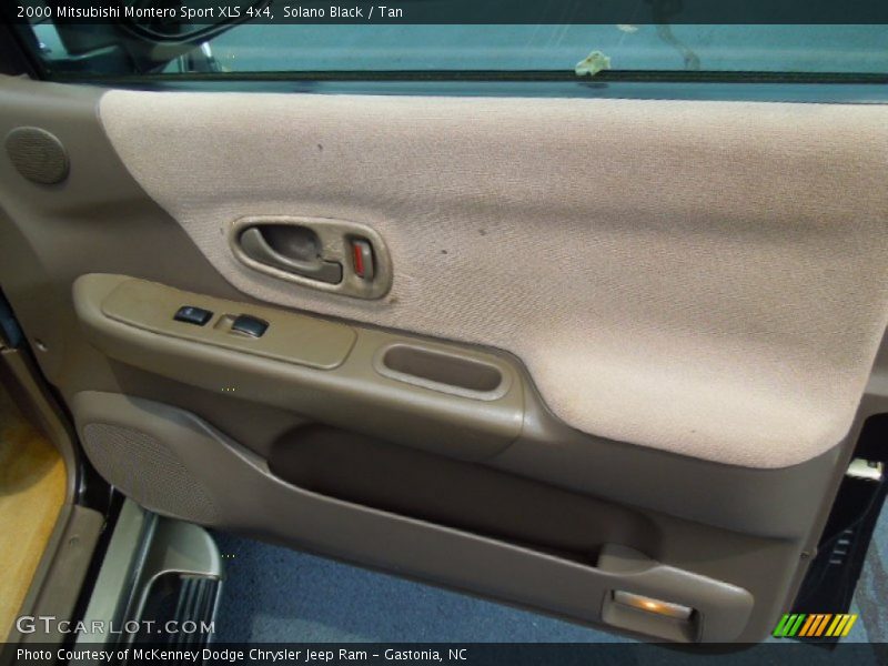 Solano Black / Tan 2000 Mitsubishi Montero Sport XLS 4x4
