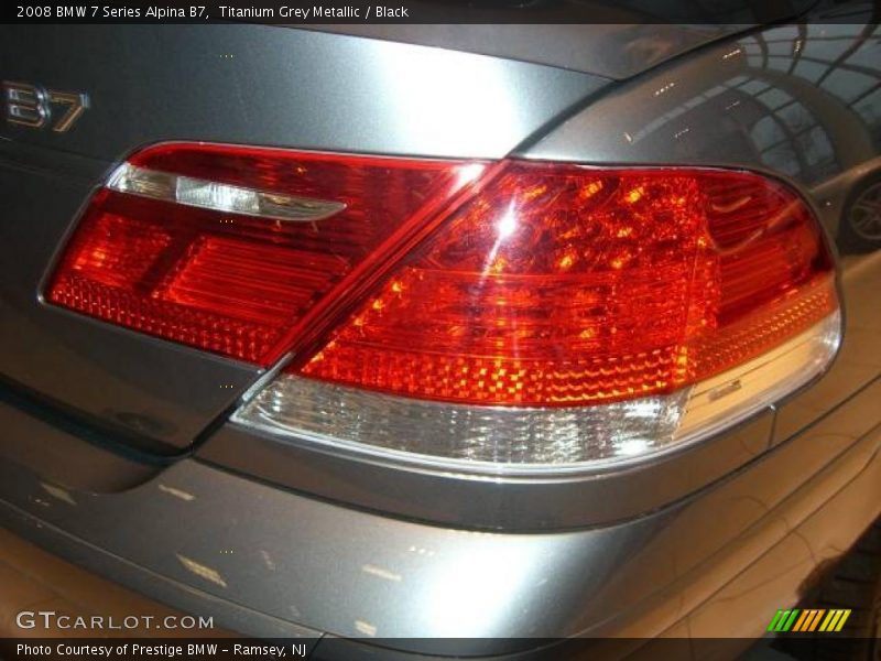 Titanium Grey Metallic / Black 2008 BMW 7 Series Alpina B7
