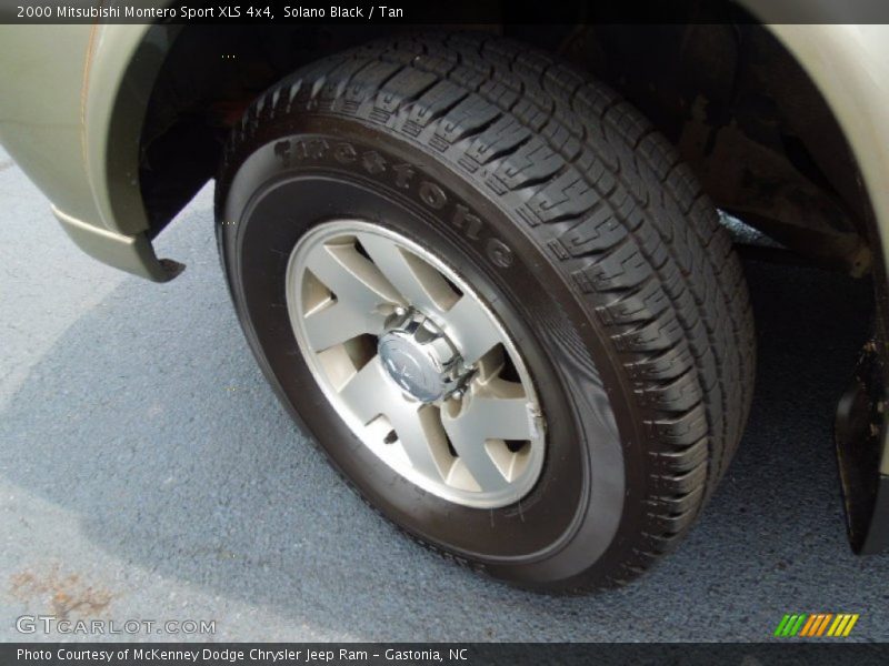 Solano Black / Tan 2000 Mitsubishi Montero Sport XLS 4x4