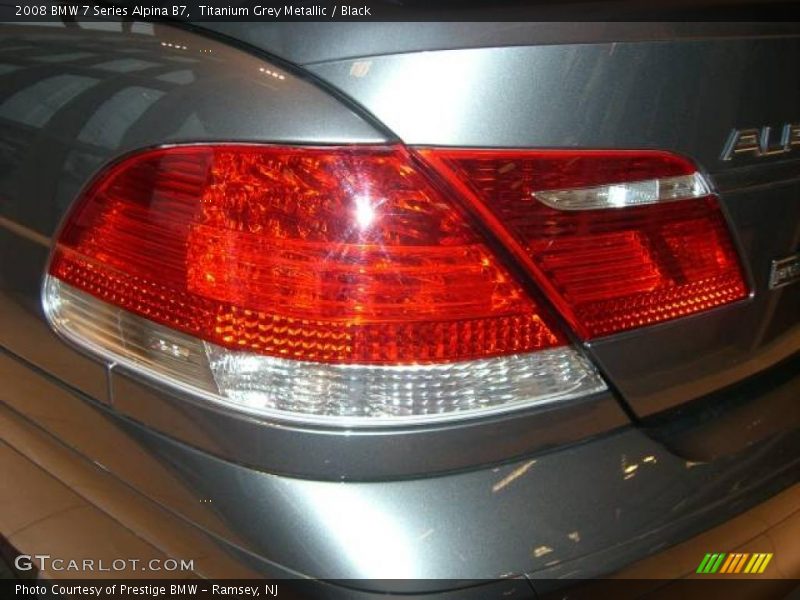 Titanium Grey Metallic / Black 2008 BMW 7 Series Alpina B7
