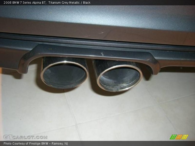 Titanium Grey Metallic / Black 2008 BMW 7 Series Alpina B7