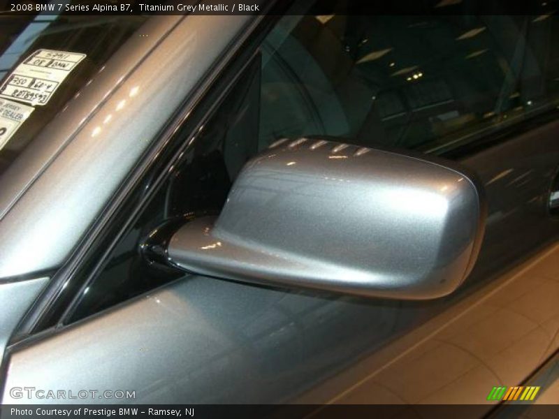 Titanium Grey Metallic / Black 2008 BMW 7 Series Alpina B7